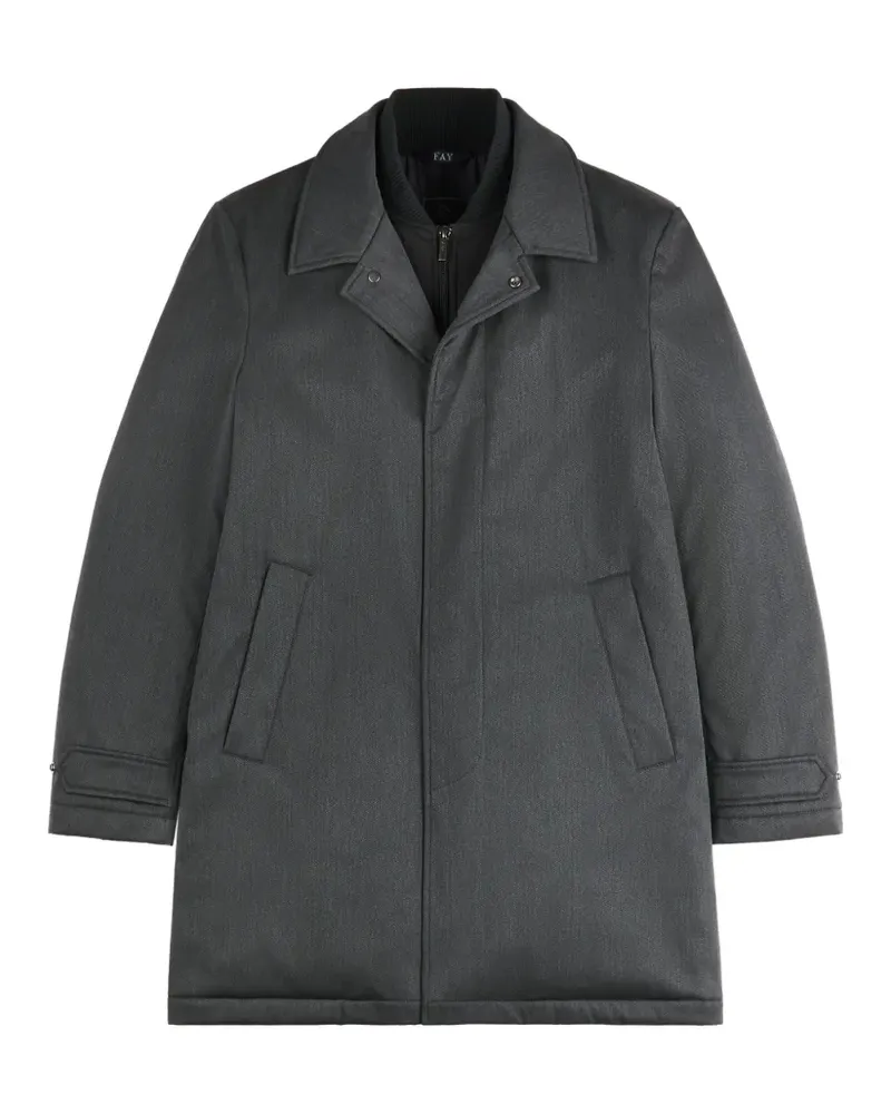 Fay Travel Morning Mantel - Grau Grau