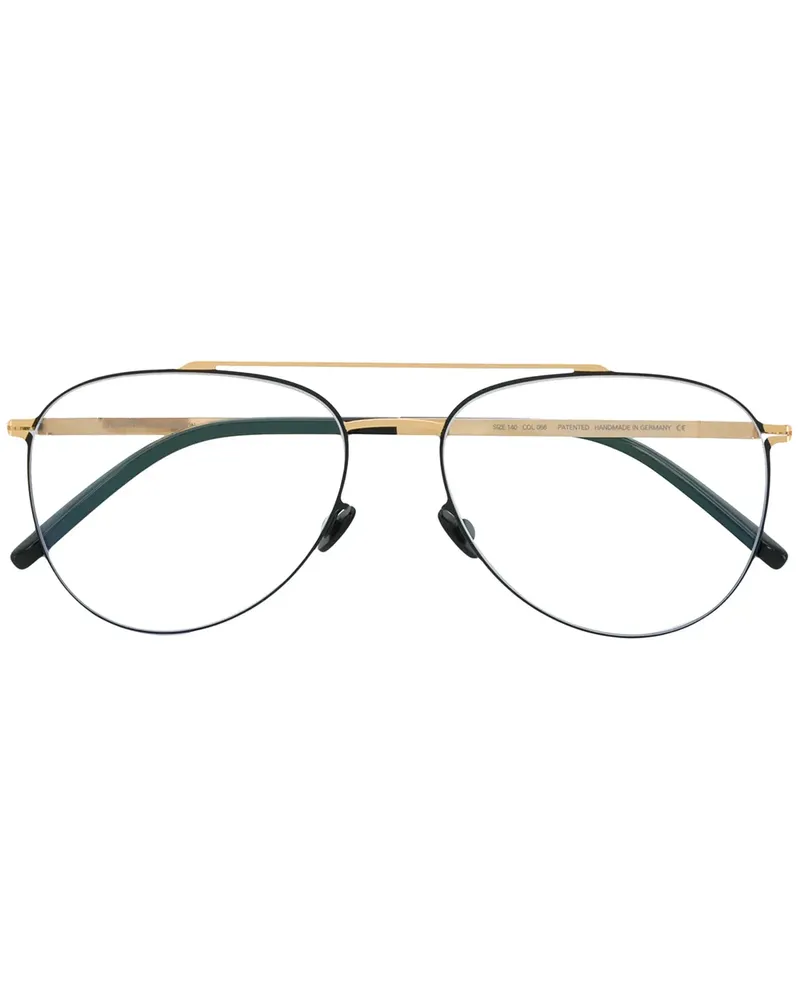 Mykita Peterson Pilotenbrille - Gold Gold