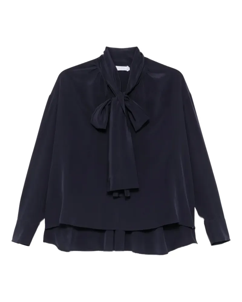 BARBA Langärmelige Bluse - Blau Blau