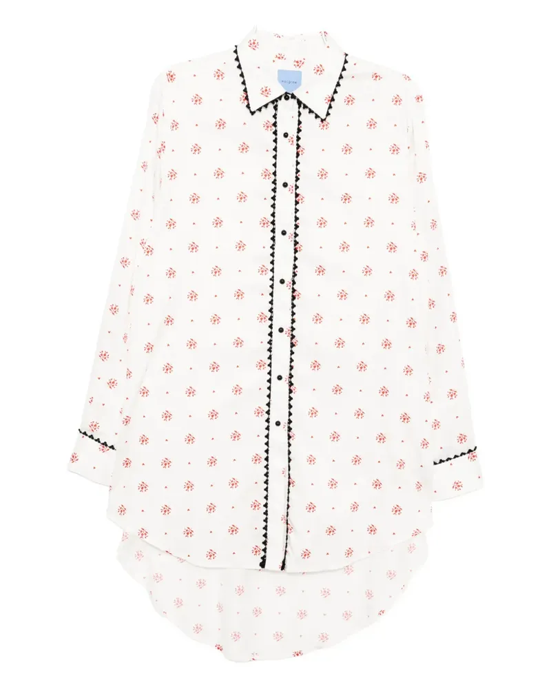 macgraw Sibling Hemdkleid - Weiß Weiß