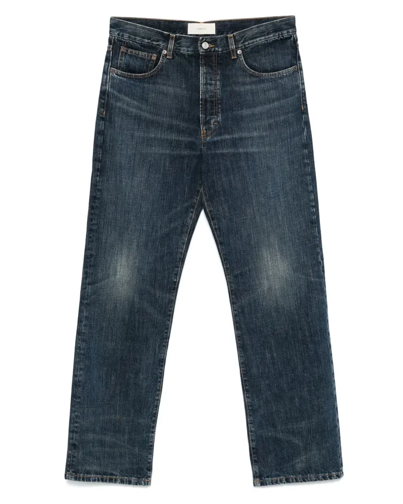 JEANERICA Jeans mit Logo-Patch - Blau Blau