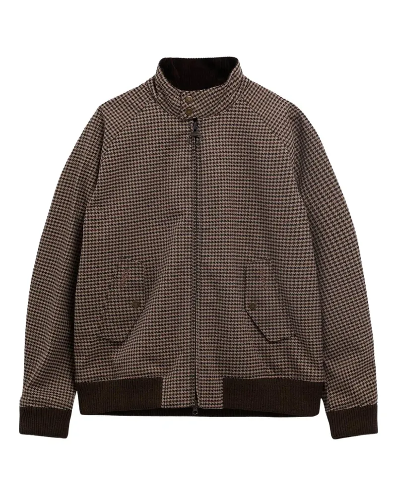 Baracuta x Barbour Porton Waxed wasserdichte Jacke - Braun Braun