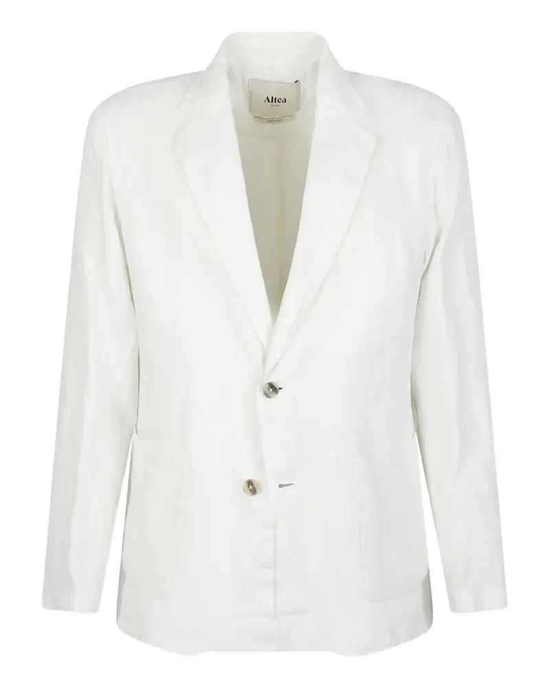 Altea button single-breasted blazer - Weiß Weiß