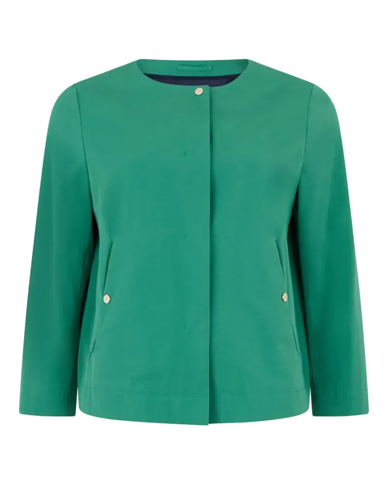 Herno collarless jacket - Grün Grün