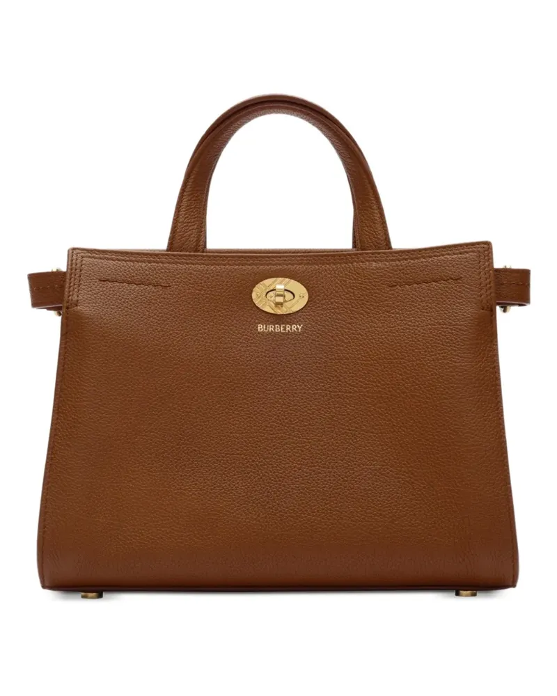 Burberry Mini Cotswolds Check Tote Bag - Braun Braun