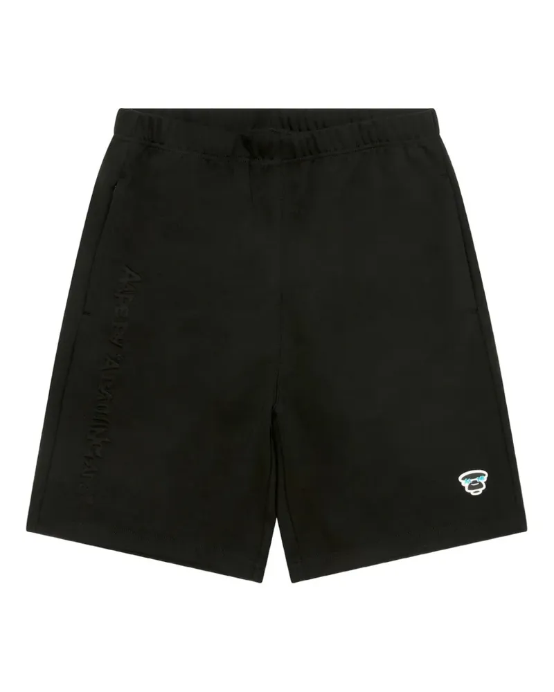 BAPE printed-pocket shorts - Schwarz Schwarz