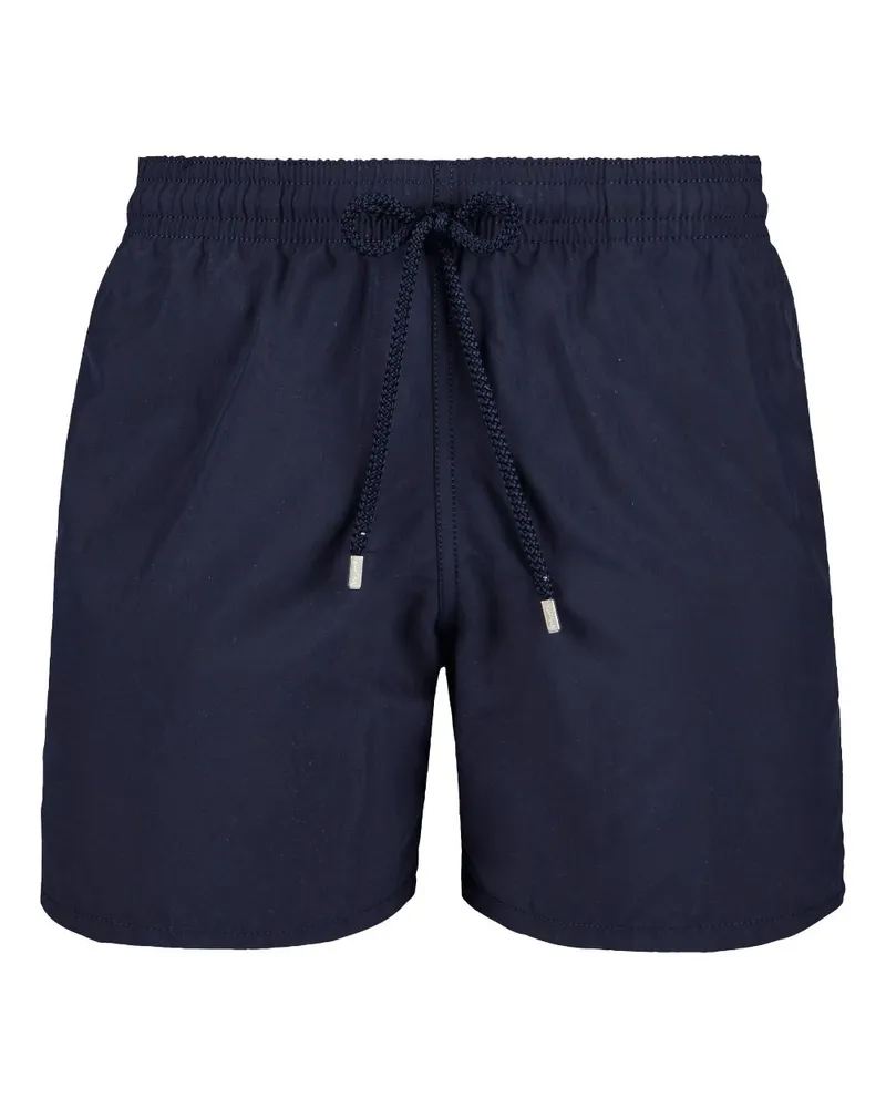 Vilebrequin Moon Badeshorts mit Logo-Patch - Blau Blau