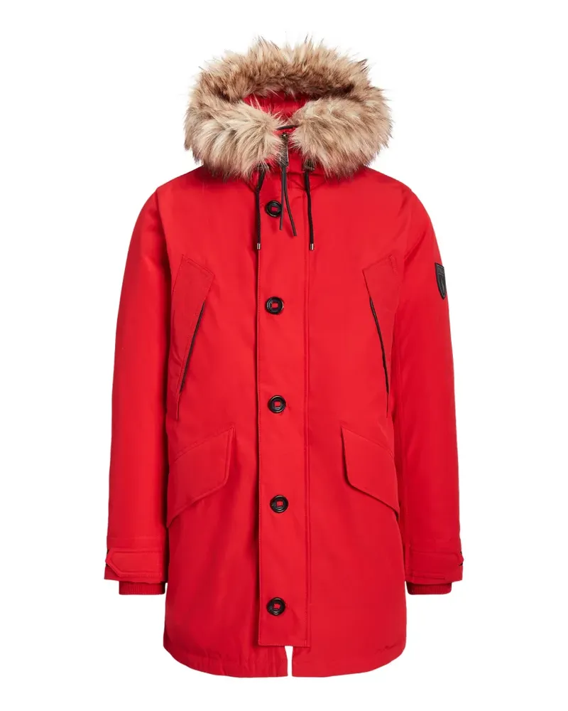 Ralph Lauren buttoned hooded jacket - Rot Rot