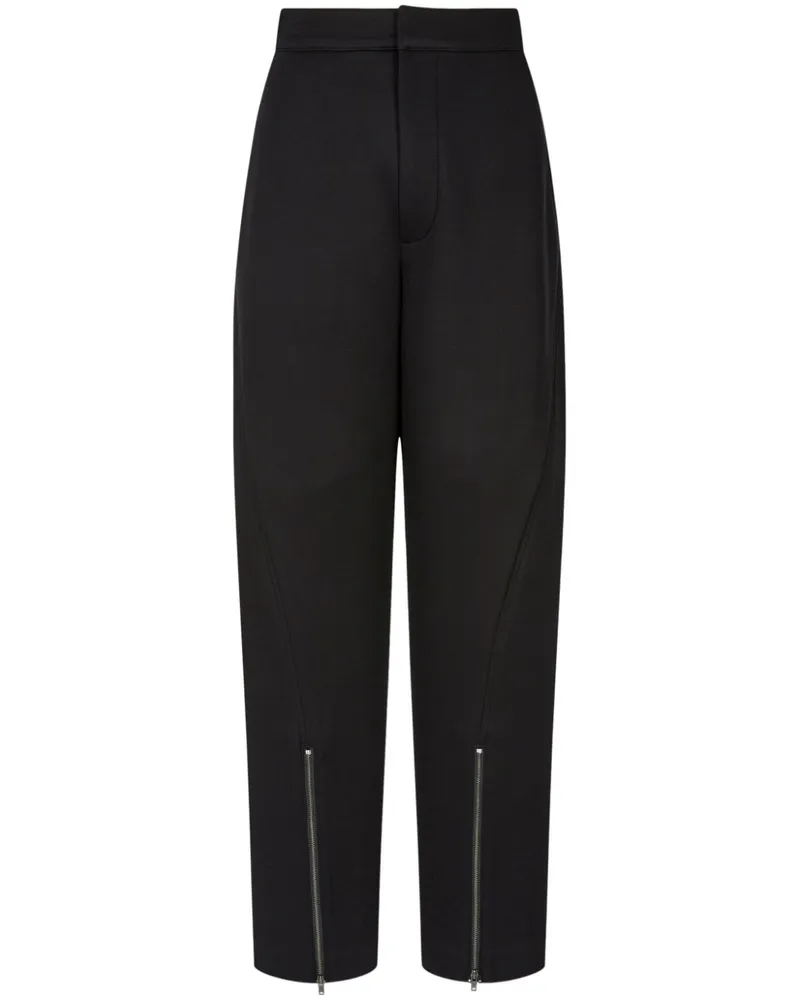 STUDIO TOMBOY Neopren-Hose mit Reißverschluss - Schwarz Schwarz