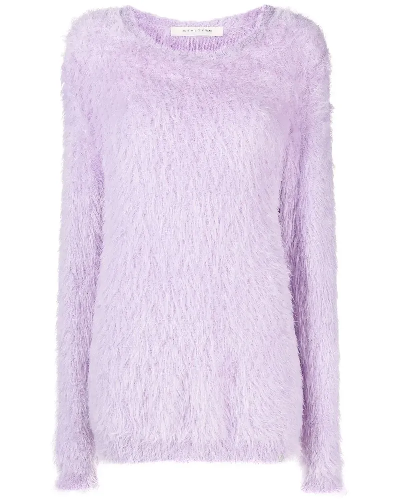 1017 ALYX 9SM Pullover mit Federn - Violett Violett