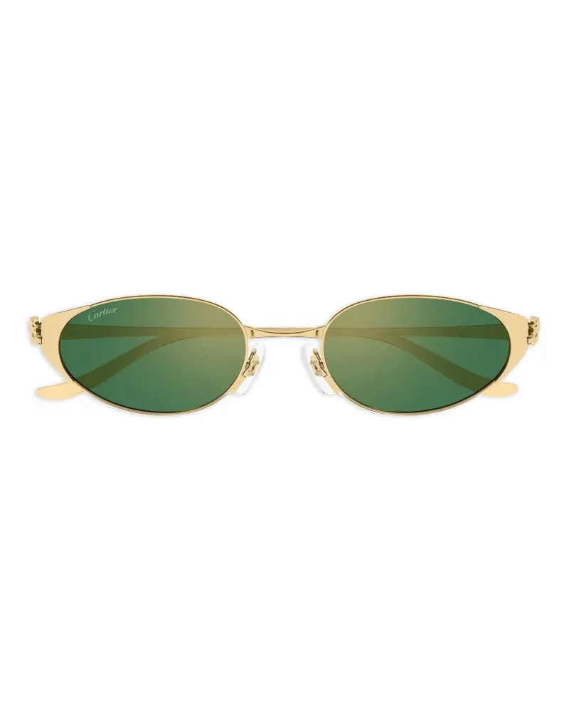 Cartier Ovale Sonnenbrille - Gold Gold