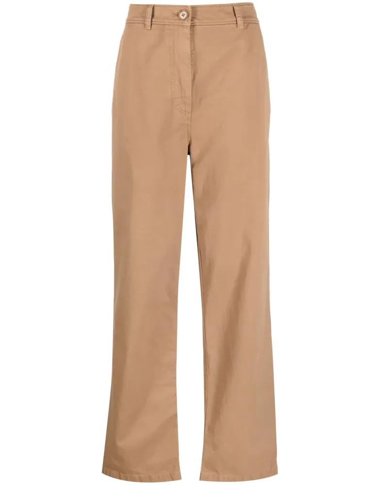 Burberry Hose mit geradem Bein - Braun Braun