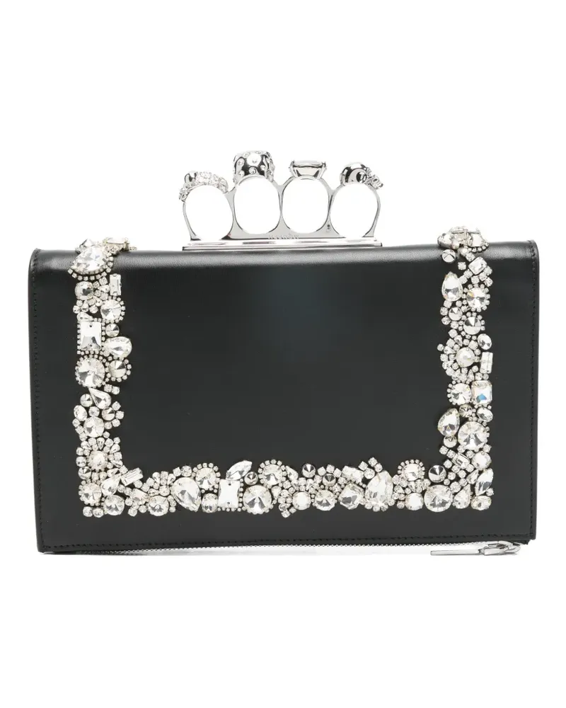 Alexander McQueen Knuckle clutch bag - Schwarz Schwarz