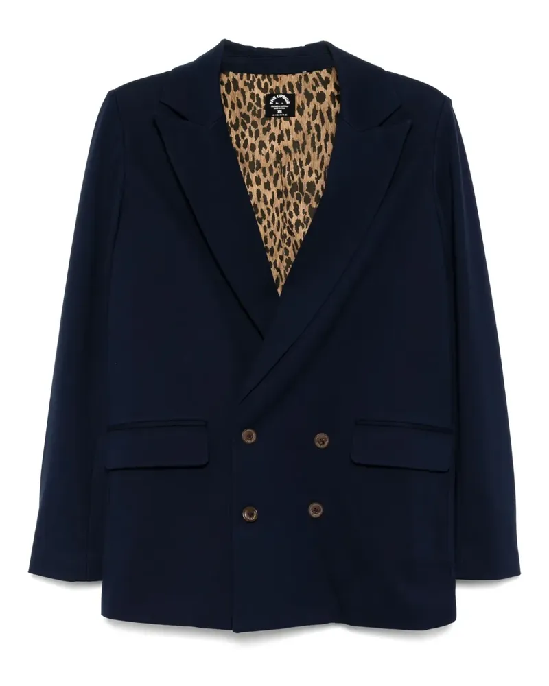 The Upside Doppelreihiger Blazer - Blau Blau
