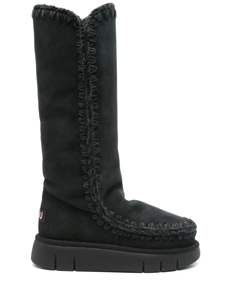 Mou Eskimo Bounce Stiefel 40mm - Schwarz Schwarz