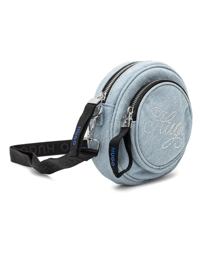 HUGO BOSS Runde Mini-Tasche - Blau Blau