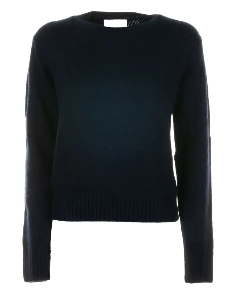 cinque ribbed cashmere sweater - Blau Blau
