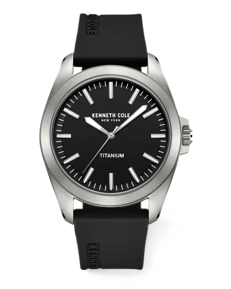 Kenneth Cole Titanium Armbanduhr 42mm - Schwarz Schwarz