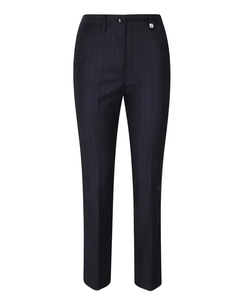 MYTHS pinstripe-pattern tailored trousers - Blau Blau
