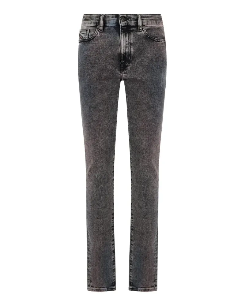 Diesel acid-wash slim-fit jeans - Grau Grau