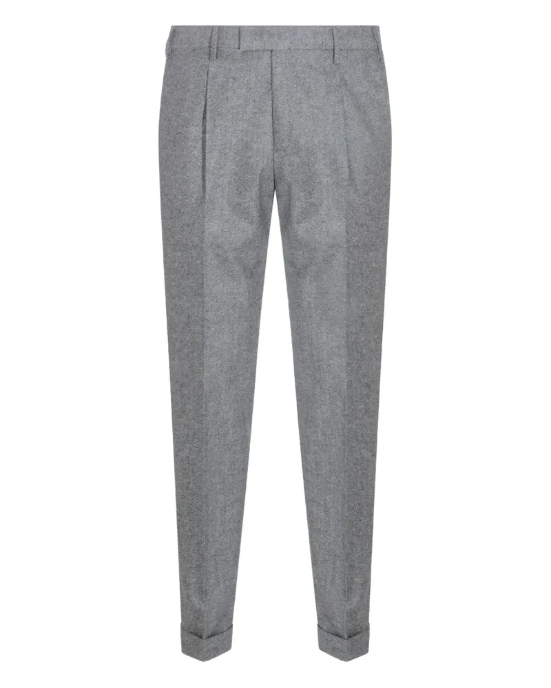 PT TORINO Hose mit Umschlag - Grau Grau