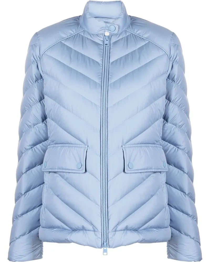 Woolrich Kurze Daunenjacke Blau