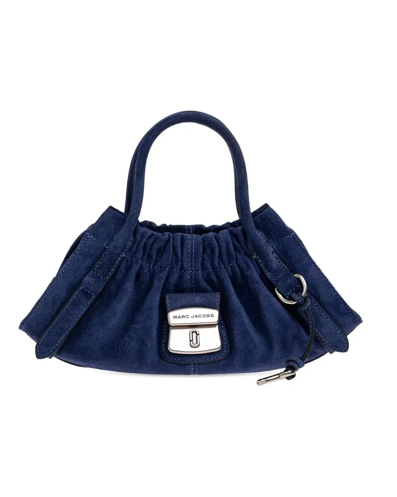 Marc Jacobs small Cristina ruched tote bag - Blau Blau