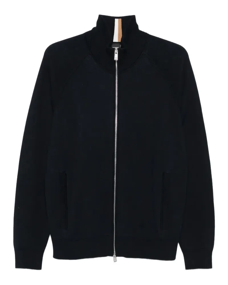 HUGO BOSS Cardigan mit Reißverschluss - Blau Blau