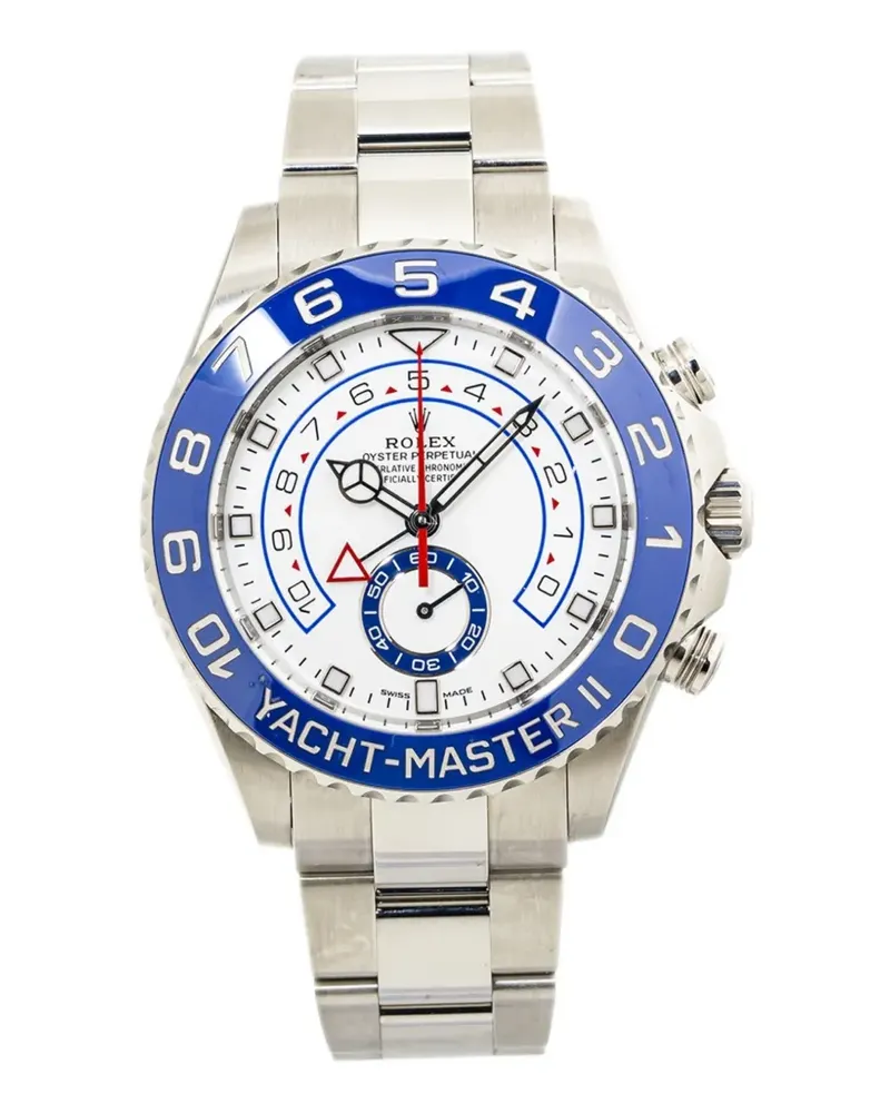 Rolex pre-owned Yacht-Master II Mercedes 44mm watch - Weiß Weiß