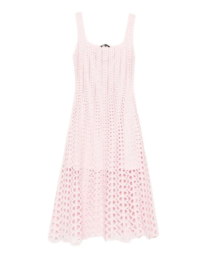 Maje Klassisches Midikleid - Rosa Rosa