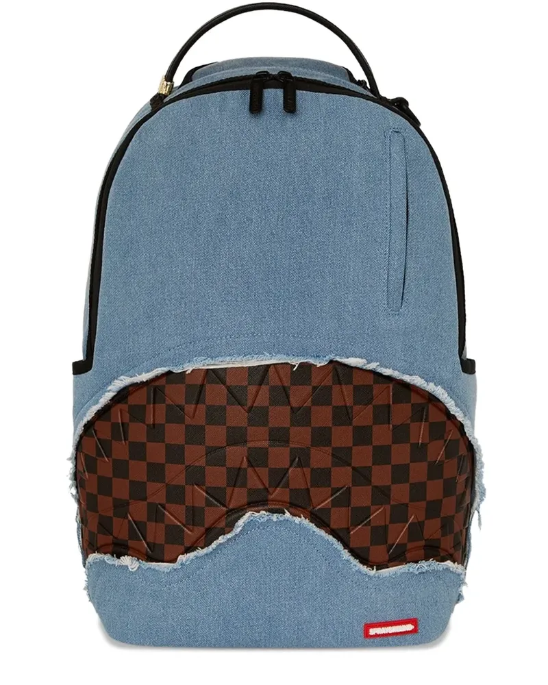 Sprayground Rucksack aus Denim - Blau Blau