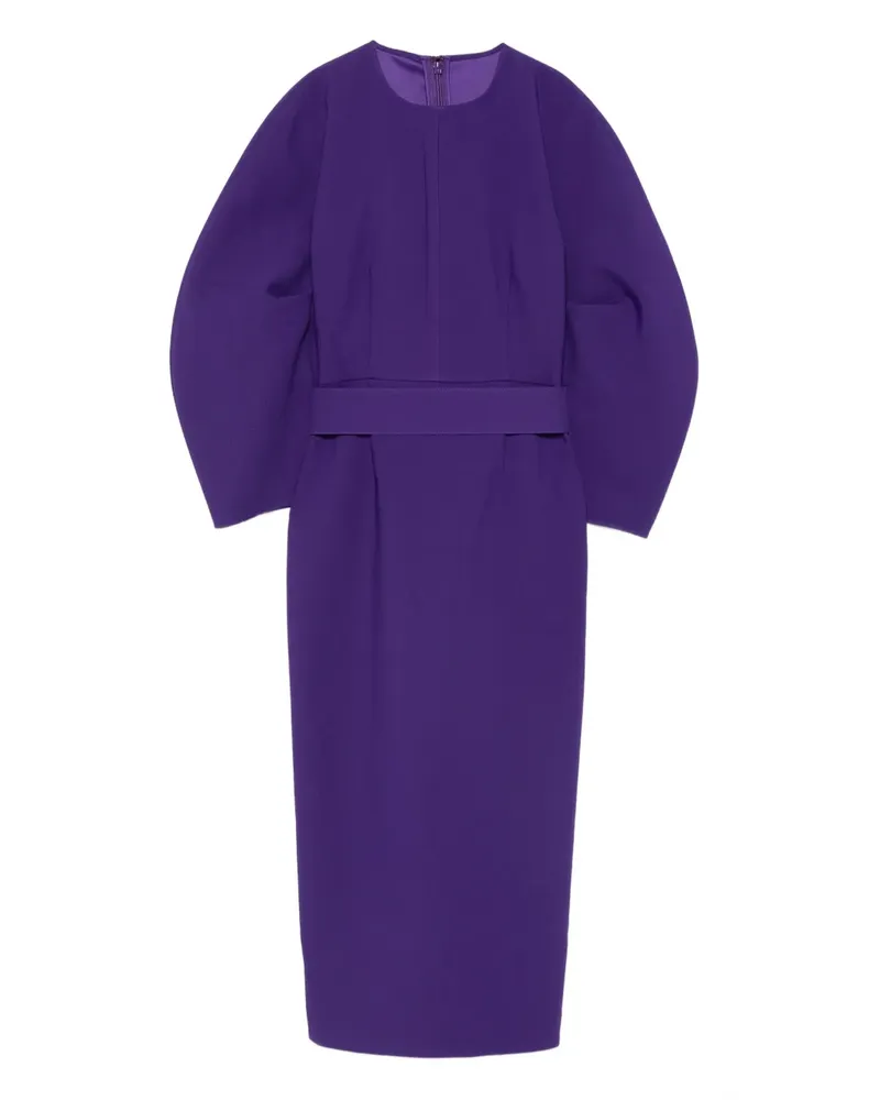 Solace London The Allegra Maxikleid mit Gürtel - Violett Violett