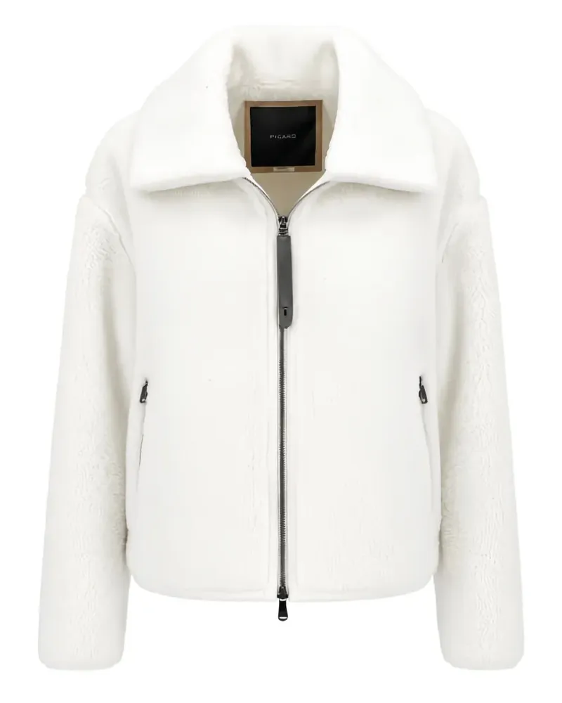 Pinko Fleecejacke mit Reißverschluss - Nude Nude