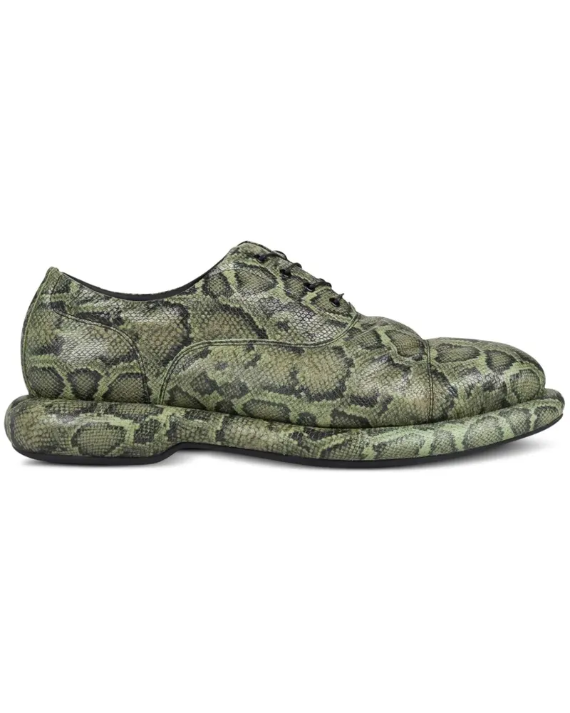 Clarks x Martine Rose "Green" Oxford-Schuhe - Grün Grün