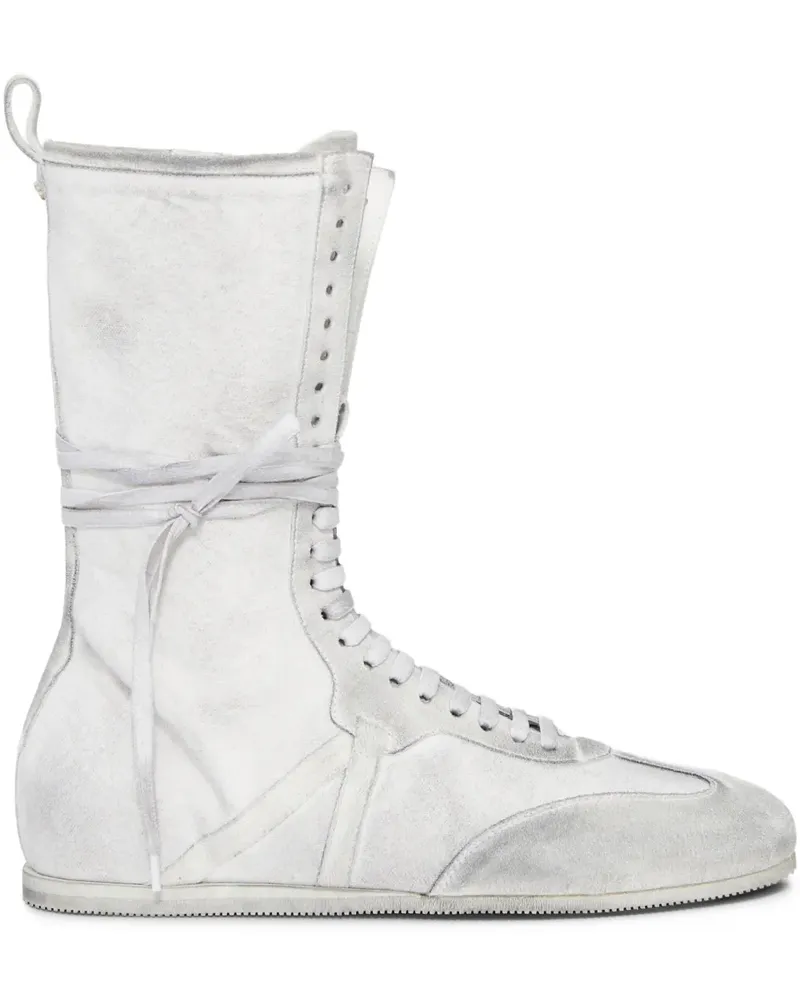 Ann Demeulemeester Sneakers aus Leder - Weiß Weiß