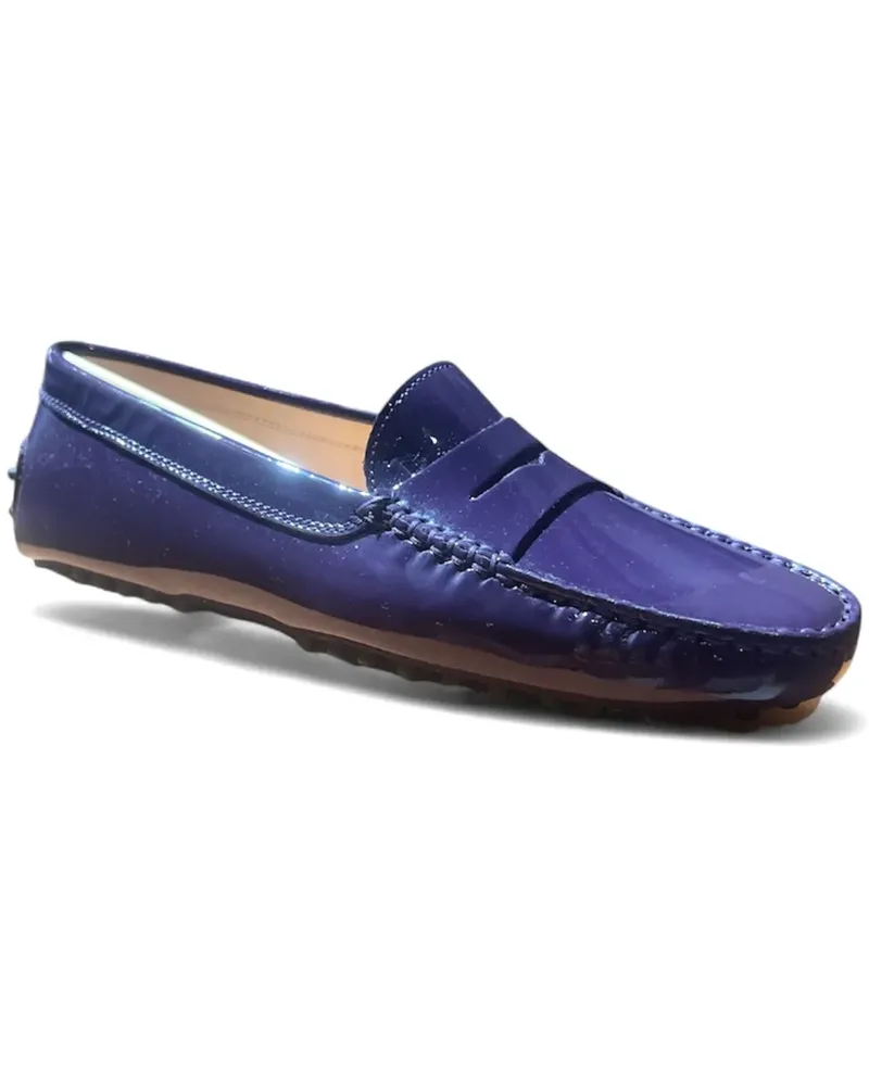 TOD'S Gommino patent-finish loafers - Violett Violett