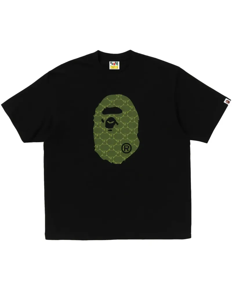 BAPE T-Shirt aus Baumwolle - Schwarz Schwarz