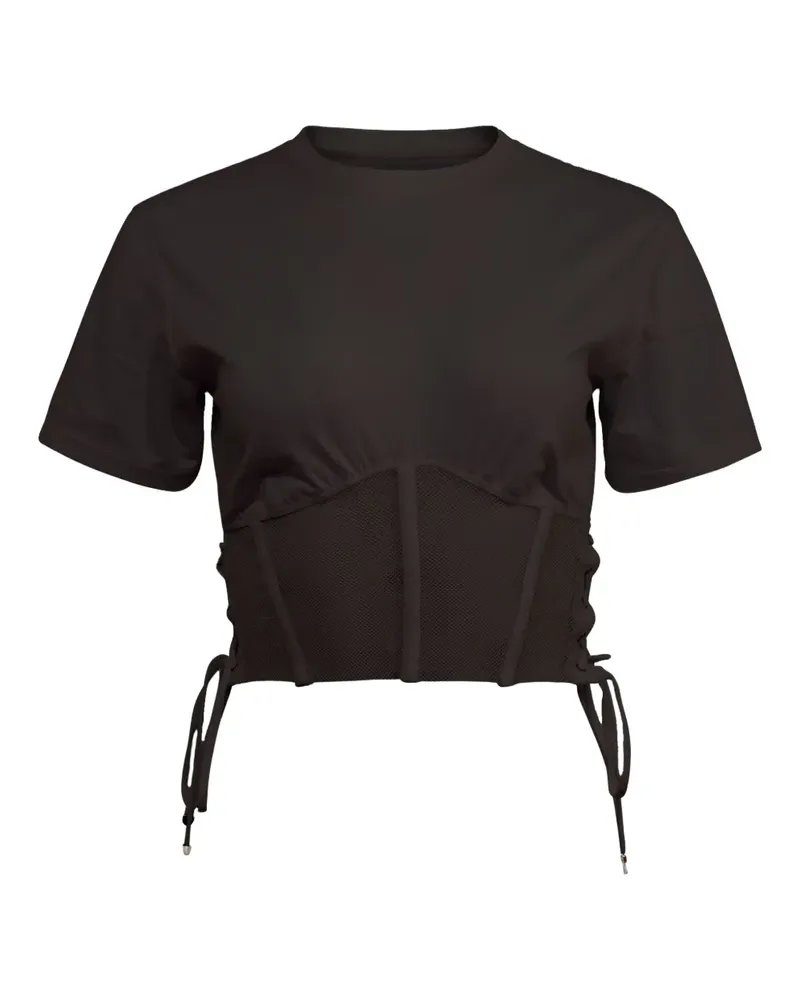 Fleur Du Mal Sabrina T-Shirt - Braun Braun