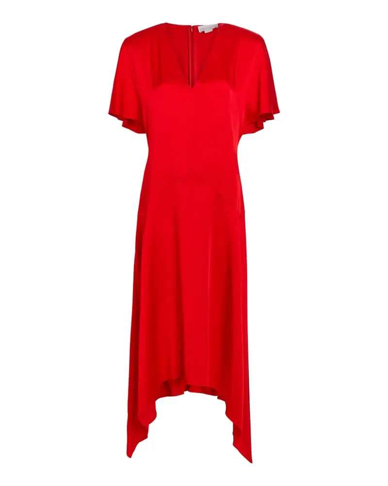 Stella McCartney V-neck midi dress - Rot Rot