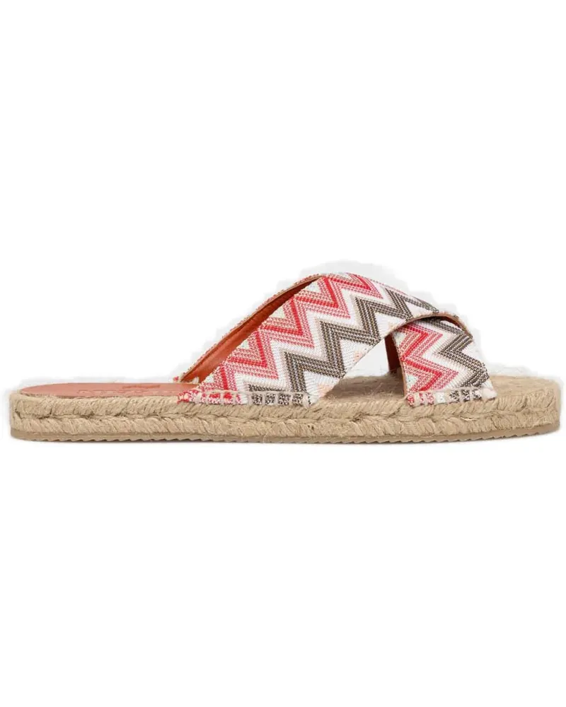 Missoni Wedge-Espadrilles - Weiß Weiß