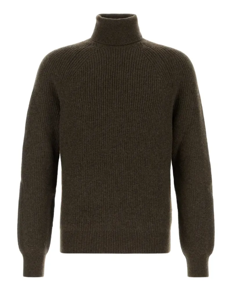 Ermenegildo Zegna ribbed-knit sweater - Grün Grün