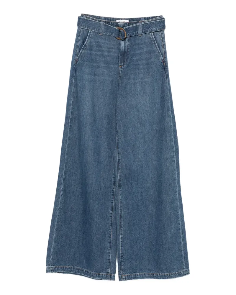 Paige Cameron Jeans mit Gürtel - Blau Blau