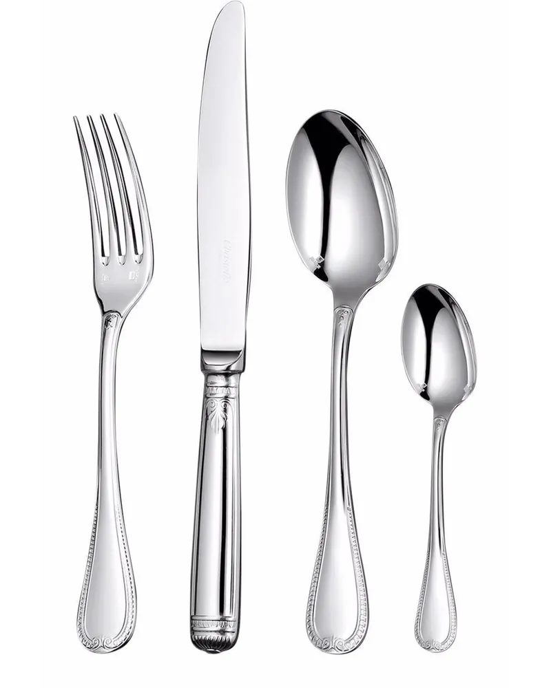 Christofle Malmaison Besteck-Set (12 Personen) - Silber Silber