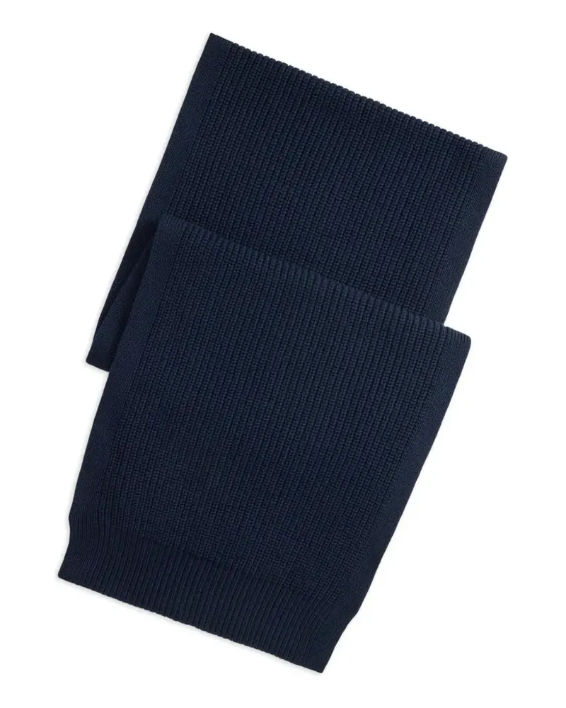 Ralph Lauren Gerippter Strickschal - Blau Blau