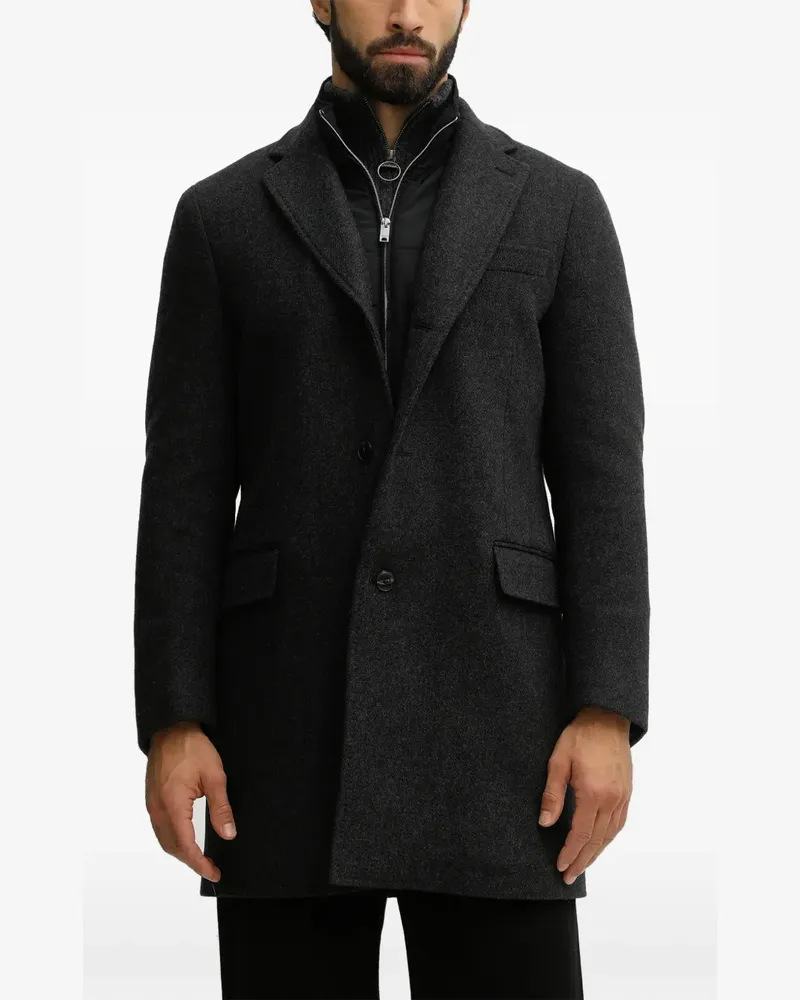 Hackett button-up coat - Grau Grau