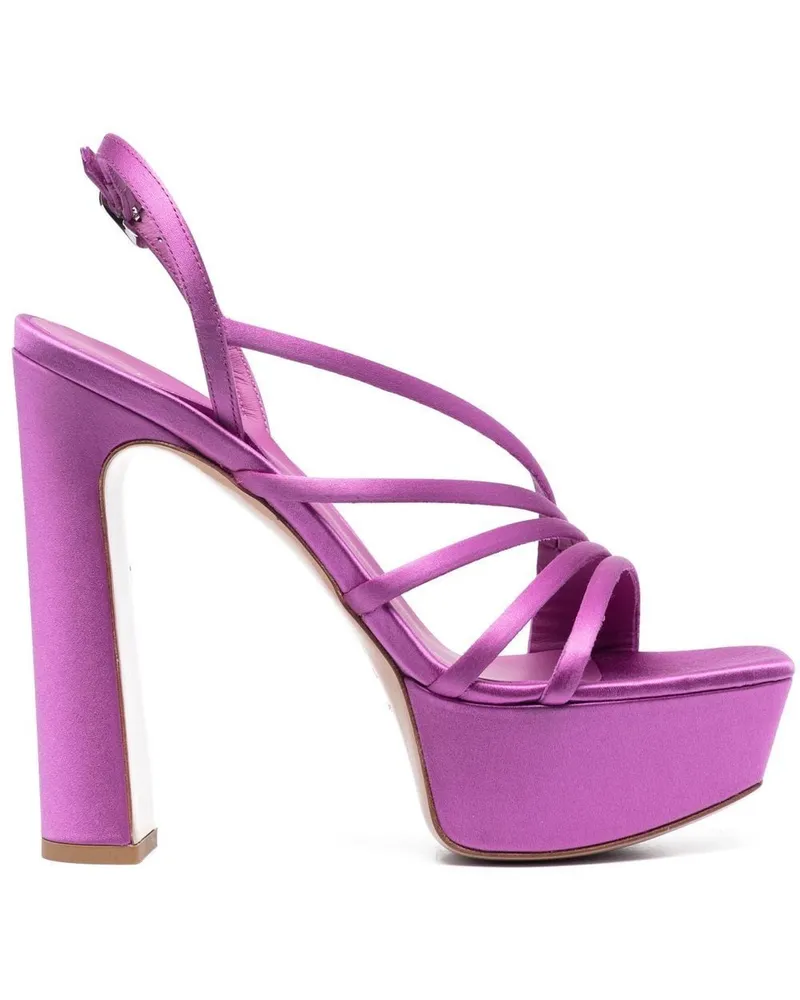Le Silla Scarlet Plateau-Sandalen - Violett Violett
