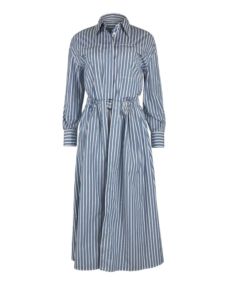 Brunello Cucinelli Gestreiftes Kleid - Blau Blau