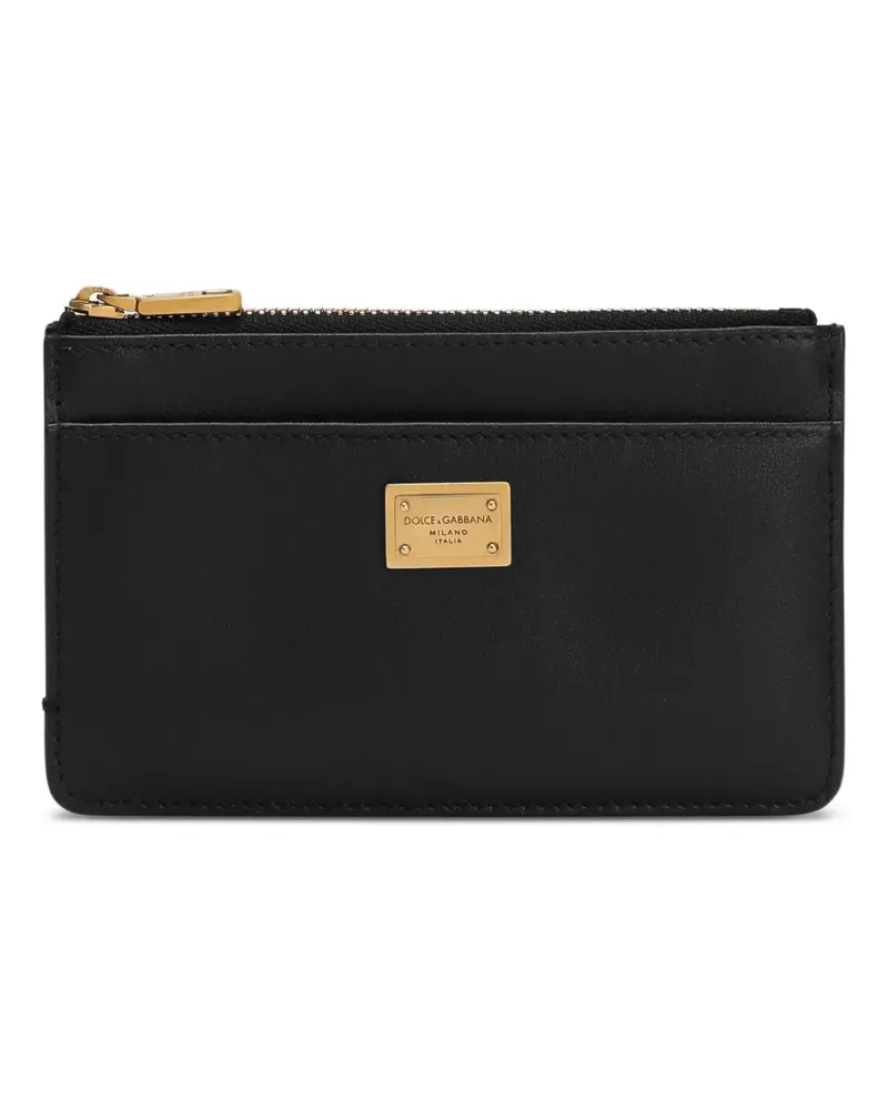 Dolce & Gabbana Klassisches Kartenetui - Schwarz Schwarz
