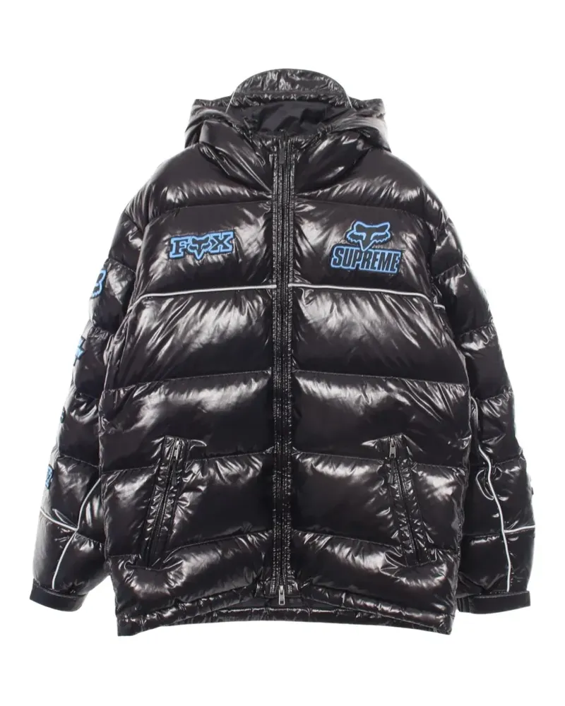 Supreme Being x Fox Racing 2010s Steppjacke - Schwarz Schwarz