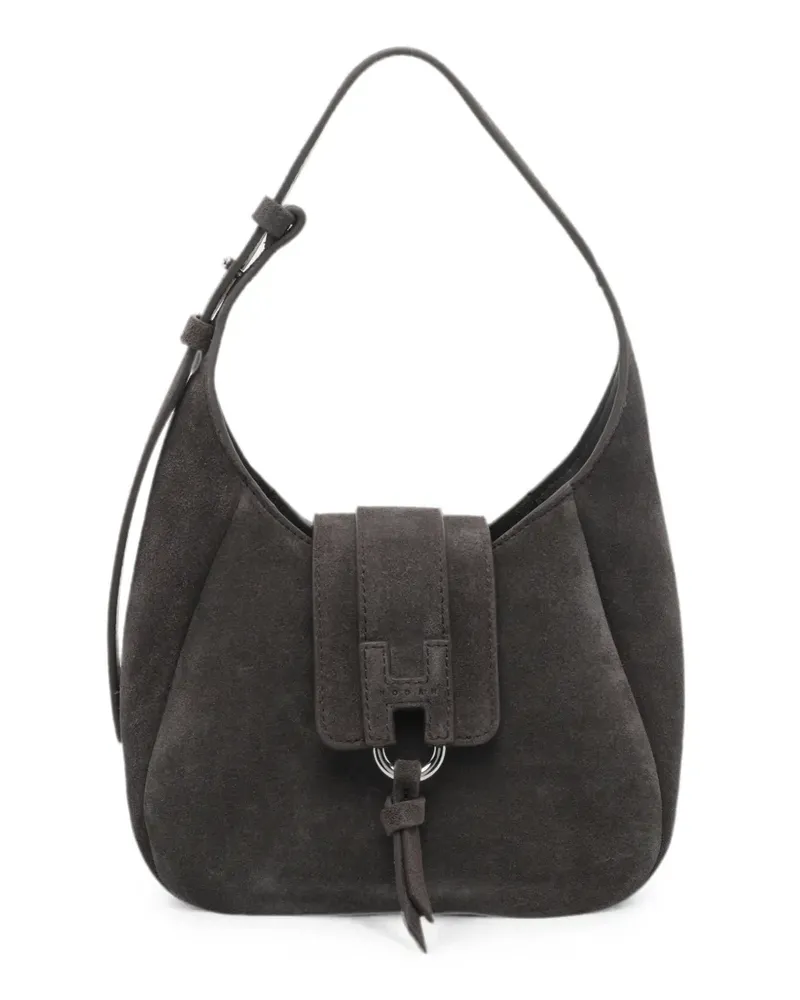 Hogan Schultertasche aus Wildleder - Braun Braun